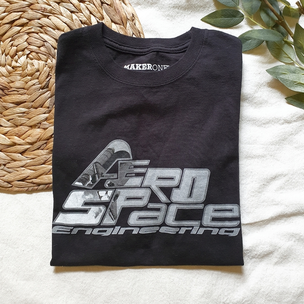 Aero Space Engineering Graphic Short Sleeve Tee, S